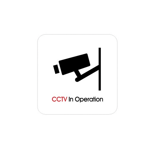 [Ʈ]CCTV In Operation/100x100mm code 9601