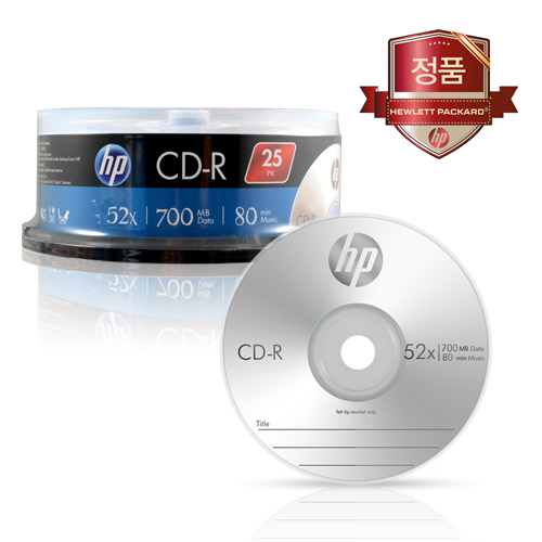 [ȭ]HP CD-R 700MB 25P Cake